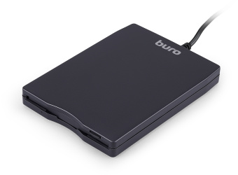 Дисковод USB 3.5" Buro BUM-USB FDD 1.44Mb внешний черный - купить недорого с доставкой в интернет-магазине