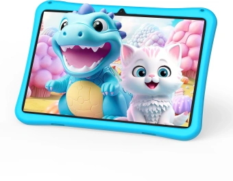 Планшет Teclast P30T Kids A523 (1.8) 8C RAM4Gb ROM64Gb 10.1" IPS 1280x800 Android 14 синий 5Mpix 2Mpix BT WiFi Touch microSD 256Gb 6000mAh 10hr - купить недорого с доставкой в интернет-магазине