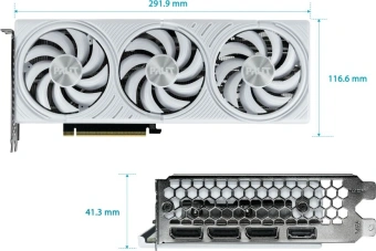 Видеокарта Palit PCI-E 5.0 PA-RTX5070 WHITE OC NVIDIA GeForce RTX 5070 12Gb 192bit GDDR7 2325/28000 HDMIx1 DPx3 HDCP Ret - купить недорого с доставкой в интернет-магазине