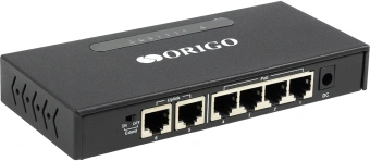 Коммутатор Origo OS1206P/60W OS1206P/60W/A1A (L2) 6x100Мбит/с 4PoE 4PoE+ 100W неуправляемый - купить недорого с доставкой в интернет-магазине