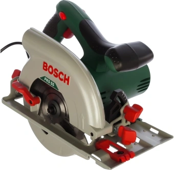 Циркулярная пила (дисковая) Bosch PKS 55 1200Вт (ручная) D диска.:160мм (0603500020) - купить недорого с доставкой в интернет-магазине