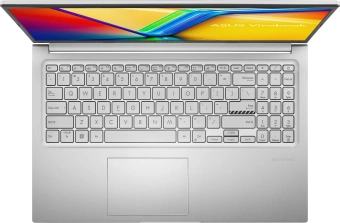 Ноутбук Asus Vivobook 15 X1502VA-BQ1384 Core i5 13420H 16Gb SSD512Gb Intel UHD Graphics 15.6" IPS FHD (1920x1080) без ОС silver WiFi BT Cam (90NB10T2-M01YV0) - купить недорого с доставкой в интернет-магазине