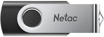 Флеш Диск Netac 64GB U505 NT03U505N-064G-32BK USB3.0 черный/серебристый - купить недорого с доставкой в интернет-магазине