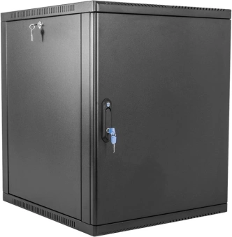 Шкаф коммутационный ЦМО (ШРН-6.350.1-9005) настенный 6U 600x350мм пер.дв.металл 200кг черный 300мм 180град. - купить недорого с доставкой в интернет-магазине