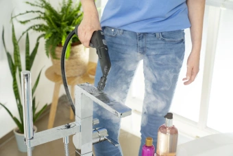 Пароочиститель напольный Karcher EasyFix SC 3 Deluxe 1900Вт белый - купить недорого с доставкой в интернет-магазине