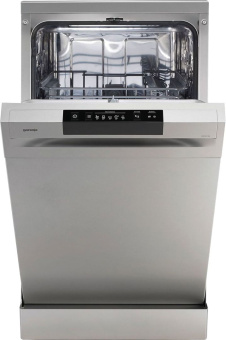 Посудомоечная машина Gorenje GS520E15S (2 корзины) нержавеющая сталь (узкая) - купить недорого с доставкой в интернет-магазине