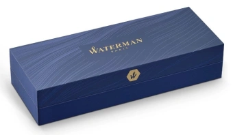 Ручка шариков. Waterman Hemisphere (S0920370) Steel GT M син. черн. подар.кор. - купить недорого с доставкой в интернет-магазине