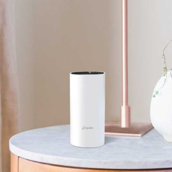 Бесшовный Mesh роутер TP-Link Deco M4 (DECO M4(3-PACK)) AC1200 10/100/1000BASE-TX белый (упак.:3шт) - купить недорого с доставкой в интернет-магазине