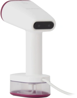 Отпариватель ручной Hyundai H-HS02890 1650Вт белый/вишневый - купить недорого с доставкой в интернет-магазине