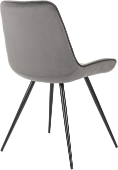 Стул для дома Бюрократ CH-K2_4 комплект 4шт т.серый Holland 18 металл черный на ножках (CH-K2_1/HL18_4) - купить недорого с доставкой в интернет-магазине