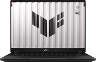 Ноутбук Asus TUF Gaming A14 FA401UU-RG052 Ryzen 7 8845HS 16Gb SSD512Gb NVIDIA GeForce RTX4050 6Gb 14" IPS 2.5K (2560x1600) noOS grey WiFi BT Cam (90NR0JD1-M00320) - купить недорого с доставкой в интернет-магазине