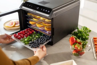 Сушка для фруктов и овощей Gorenje FDK600DB 5под. 600Вт черный - купить недорого с доставкой в интернет-магазине