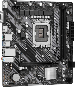 Материнская плата Asrock H610M-HDV/M.2 R2.0 Soc-1700 Intel H610 2xDDR4 mATX AC`97 8ch(7.1) GbLAN+VGA+HDMI+DP - купить недорого с доставкой в интернет-магазине