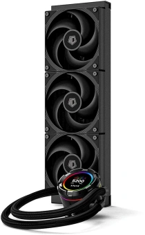 Система водяного охлаждения ID-Cooling SL360 Pro Se Soc-AM5/AM4/1151/1200/2066/1700 черный 4-pin 14-30dB Al+Cu LCD 350W Ret - купить недорого с доставкой в интернет-магазине