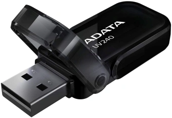 Флеш Диск A-Data 32GB UV240 AUV240-32G-RBK USB2.0 черный - купить недорого с доставкой в интернет-магазине
