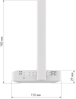 Роутер беспроводной Keenetic Netcraze Air (NC-1613) AC1200 10/100BASE-TX - купить недорого с доставкой в интернет-магазине