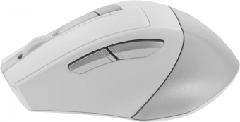 Мышь A4Tech Fstyler FG35 серебристый/белый оптическая 2000dpi беспров. USB 6but (FG35 SILVER) - купить недорого с доставкой в интернет-магазине