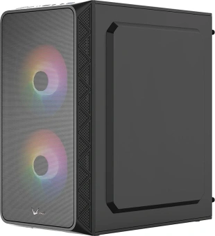 Корпус Formula Air Mesh G4 черный без БП mATX 2x120mm 1xUSB2.0 1xUSB3.0 audio - купить недорого с доставкой в интернет-магазине