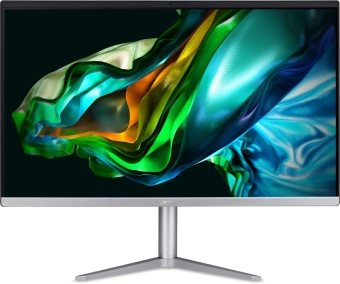 Моноблок Acer Aspire C24-1300 23.8" Full HD Ryzen 5 7520U (2.8) 16Gb SSD512Gb RGr CR Eshell GbitEth WiFi BT 65W клавиатура мышь Cam черный 1920x1080 - купить недорого с доставкой в интернет-магазине