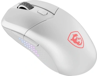 Мышь MSI VERSA 300 ELITE W белый оптическая 26000dpi беспров. BT USB2.0 6but (S12-4301450-CLA) - купить недорого с доставкой в интернет-магазине