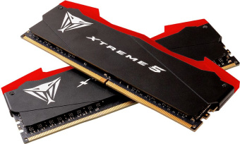 Память DDR5 2x24GB 7600MHz Patriot PVX548G76C36K Viper Xtreme 5 RTL Gaming PC5-60800 CL36 DIMM ECC 288-pin 1.45В с радиатором Ret - купить недорого с доставкой в интернет-магазине