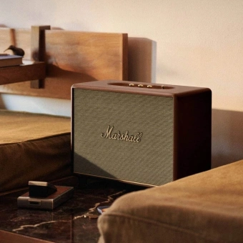 Колонка порт. Marshall Woburn III коричневый 150W 2.0 BT/3.5Jack 10м (WOBURNIII BROWN) - купить недорого с доставкой в интернет-магазине