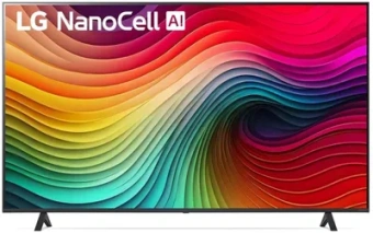Телевизор LED LG 50" 50NANO81A6A.ARUG черный 4K Ultra HD 60Hz DVB-T DVB-T2 DVB-C DVB-S DVB-S2 USB WiFi Smart TV - купить недорого с доставкой в интернет-магазине