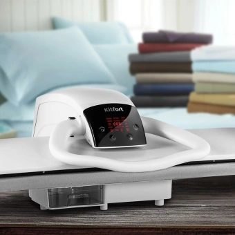 Гладильная система Kitfort КТ-2607 2200Вт белый - купить недорого с доставкой в интернет-магазине