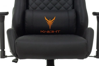 Кресло игровое Knight Armor черный ромбик экокожа с подголов. крестов. металл - купить недорого с доставкой в интернет-магазине