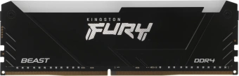 Память DDR4 32GB 3600MHz Kingston KF436C18BB2A/32 Fury Beast RGB RTL Gaming PC4-28800 CL18 DIMM 288-pin 1.35В single rank с радиатором Ret - купить недорого с доставкой в интернет-магазине