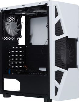 Корпус Formula CL-3303W RGB белый без БП ATX 2x120mm 2xUSB2.0 1xUSB3.0 audio bott PSU - купить недорого с доставкой в интернет-магазине