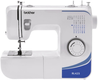 Швейная машина Brother RL425 белый/синий - купить недорого с доставкой в интернет-магазине