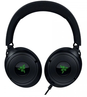 Наушники с микрофоном Razer Kraken V4 X черный 1.8м мониторные USB оголовье (RZ04-05180100-R3M1) - купить недорого с доставкой в интернет-магазине