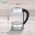 Чайник электрический Vitek VT-WK1046 1.7л. 2200Вт черный/серебристый корпус: стекло/металл - купить недорого с доставкой в интернет-магазине