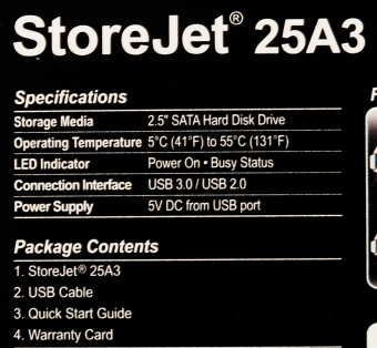 Жесткий диск Transcend USB3.0 2TB TS2TSJ25A3K StoreJet 25A3 2.5" черный - цена, купить или заказать с доставкой в интернет-магазине Жесткий диск Transcend USB3.0 2TB TS2TSJ25A3K StoreJet 25A3 2.5" черный - купить недорого с доставкой в интернет-магазине