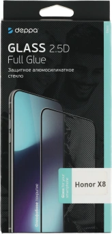 Защитное стекло для экрана Deppa 62893 для Honor X8 2.5D 1шт. - купить недорого с доставкой в интернет-магазине