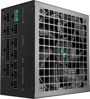 Блок питания Deepcool ATX 1200W PN1200M Gen.5 80+ gold (20+4pin) APFC 120mm fan 8xSATA RTL - купить недорого с доставкой в интернет-магазине