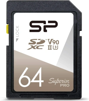 Флеш карта SDXC 64GB Silicon Power SP064GBSDXJA2V10 Superior Pro w/o adapter - купить недорого с доставкой в интернет-магазине