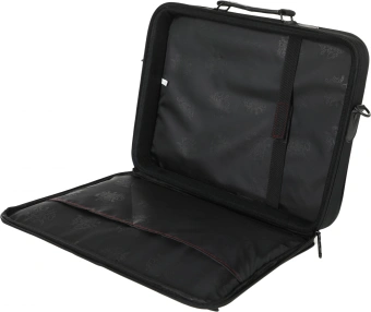 Сумка для ноутбука 15.6" Continent CC-100 BK черный/красный полиэстер - купить недорого с доставкой в интернет-магазине