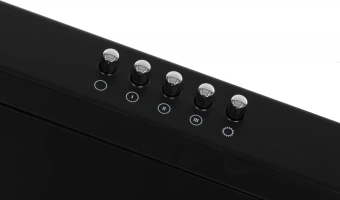 Вытяжка козырьковая Krona Jessica PB 500 slim черный управление: кнопочное (1 мотор) - купить недорого с доставкой в интернет-магазине