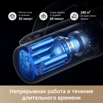 Пылесос моющий Trouver K30 Mix 300Вт белый - купить недорого с доставкой в интернет-магазине