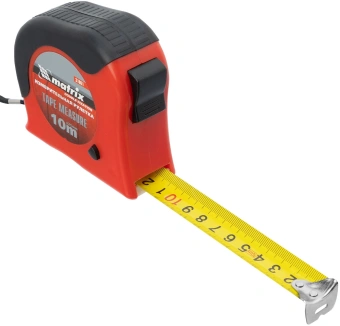 Рулетка Matrix Double fixation дл.полотна 10м (31061) - купить недорого с доставкой в интернет-магазине