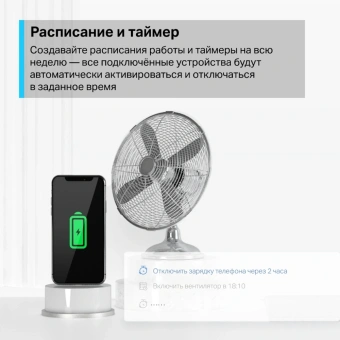 Умная розетка TP-Link Tapo P115 Wi-Fi белый (TAPO P115(1-PACK)) - купить недорого с доставкой в интернет-магазине
