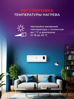 Тепловентилятор Royal Clima Parete RFH-PT2000DC-WT 2000Вт белый/черный - купить недорого с доставкой в интернет-магазине