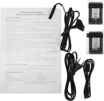 Принтер струйный Canon Pixma TS207 (2319C012) A4 черный - купить недорого с доставкой в интернет-магазине