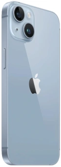Смартфон Apple A2882 iPhone 14 128Gb 6Gb голубой моноблок 3G 4G 1Sim 6.1" 1170x2532 iOS 16 12Mpix 802.11 a/b/g/n/ac/ax NFC GPS GSM900/1800 GSM1900 TouchSc Protect - купить недорого с доставкой в интернет-магазине