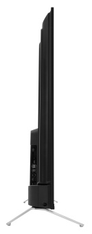 Телевизор QLED Hyundai 55" H-LED55QBU7500 Android TV Frameless черный/серебристый 4K Ultra HD 60Hz DVB-T DVB-T2 DVB-C DVB-S DVB-S2 USB WiFi Smart TV - купить недорого с доставкой в интернет-магазине