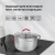 Кастрюля Rondell Sorge RDS-1221 5.1л. d=24см (с крышкой) стальной - купить недорого с доставкой в интернет-магазине