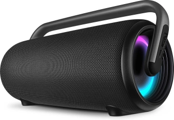 Колонка порт. Sven PS-395 черный/черный 80W 2.0 BT/3.5Jack 4800mAh (SV-022815) - купить недорого с доставкой в интернет-магазине