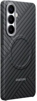 Чехол (клип-кейс) Samsung для Samsung Galaxy S26+ Carbon Magnet Case with MagSafe серый (EF-KS947SSEGRU) - купить недорого с доставкой в интернет-магазине